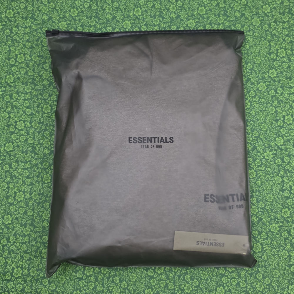 Essentials Dark Oatmeal Hoodie Unisex - Picture 11 of 16